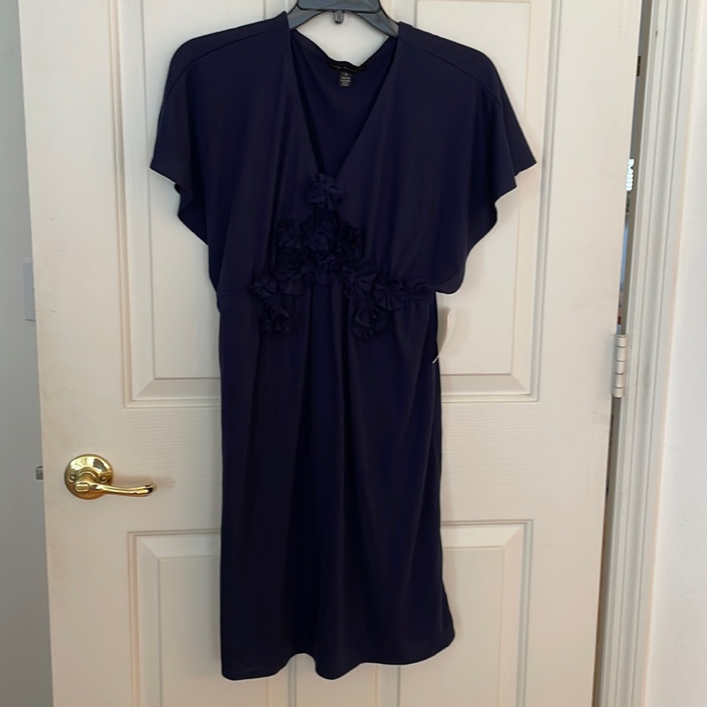 NAVY BLUE CUTE DRESS  NWT